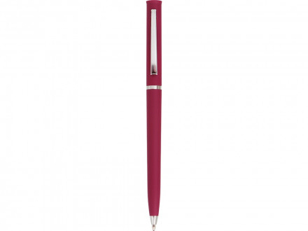 Ручка пластиковая шариковая Navi soft-touch, бургунди