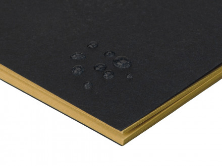 Блокнот Monet, гибкая обложка A5 из моющегося крафта, 32 листа, черный