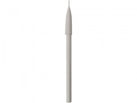 Ручка картонная с колпачком Recycled, светло-серый