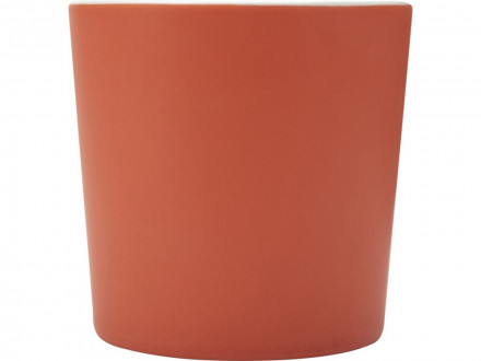 Cali Керамическая кружка объемом 370 мл с матовой отделкой - Оранжевый