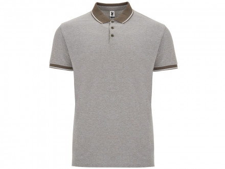 Рубашка поло Bowie мужская, меланжевый армейский зеленый