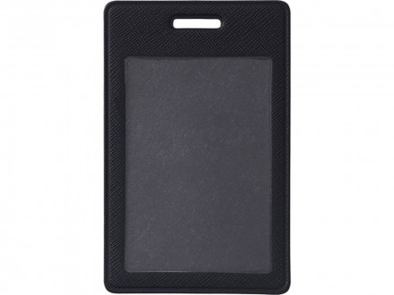 Бейдж с рулеткой-карабин Favor, черный