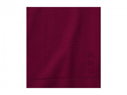 Calgary мужская футболка-поло с коротким рукавом, бургунди