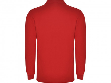 Рубашка поло Carpe мужская с длинным рукавом, красный
