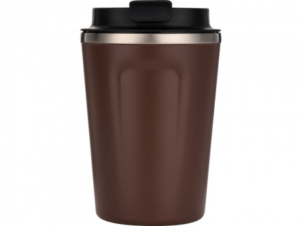Термокружка CAFe COMPACT, 380 мл, коричневый