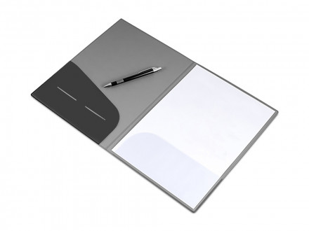 Папка для документов с возможностью полноцветной УФ-печати, софт-тач