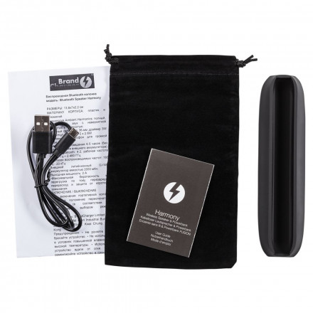 Портативная стереоколонка Harmony с аккумулятором 2000 мАч