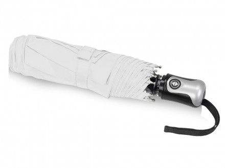 Зонт Alex трехсекционный автоматический 21,5, белый (Р)