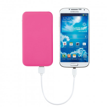 Внешний аккумулятор Uniscend Half Day Compact 5000 мAч, розовый