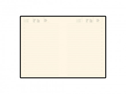 Ежедневник А5 недатированный Trend, зеленый