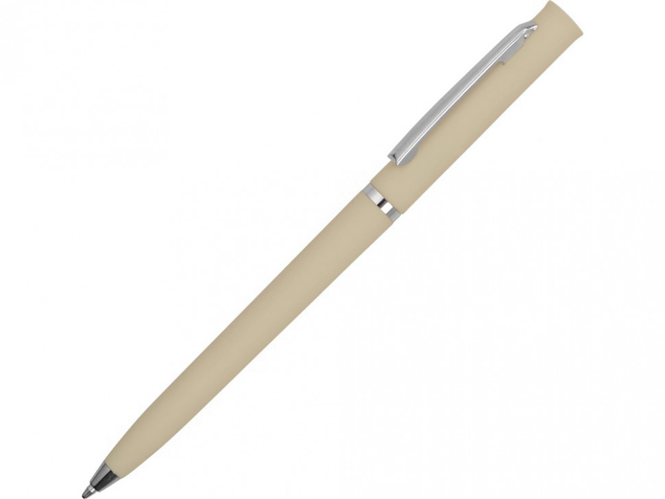 Ручка пластиковая шариковая Navi soft-touch, бежевый