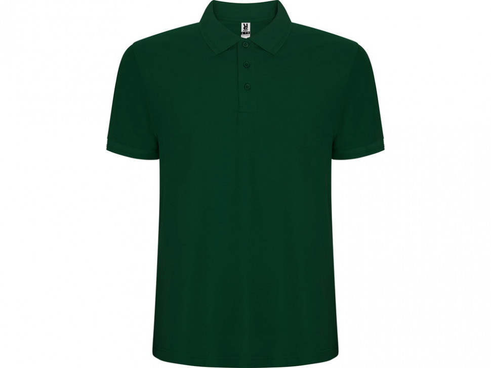 Рубашка поло Pegaso мужская, бутылочный зеленый