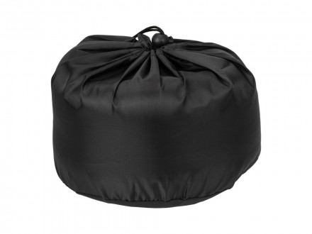 Подушка TORBER, дорожная, с эффектом памяти, тёмно-серая, полиэстер+спандекс