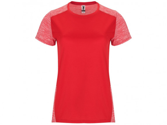 Спортивная футболка Zolder женская, красный/меланжевый красный