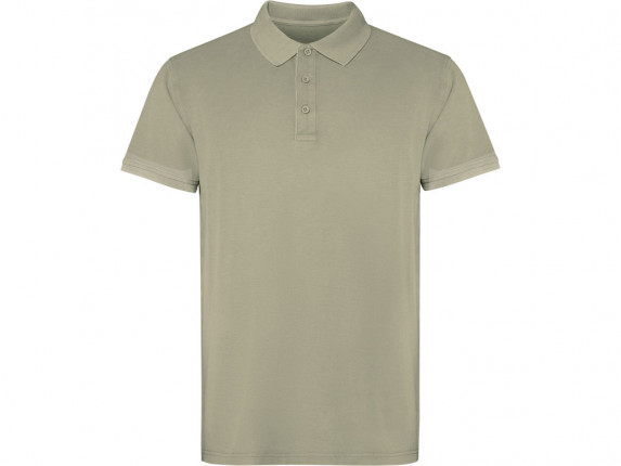 Рубашка поло Cobain унисекс, светлый хаки выстиранный