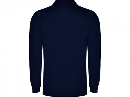 Рубашка поло Carpe мужская с длинным рукавом, нэйви