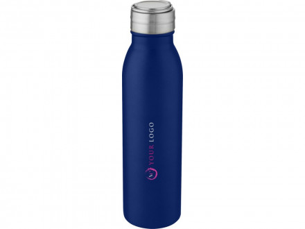 Harper, спортивная бутылка из нержавеющей стали объемом 700 мл с металлической петлей, mid blue