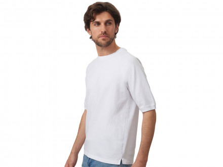 Футболка c рукавом реглан Warsaw, белый