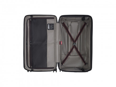 Чемодан VICTORINOX Spectra™ 3.0 Trunk Large Case, чёрный, поликарбонат Sorplas™, 42x36x76 см, 99 л