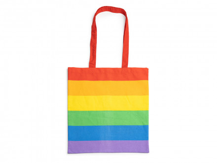 Разноцветная большая сумка BERLIN из 100% хлопка (180 г/м2), разноцветный