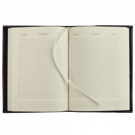 Ежедневник Apache, недатированный, темно-серый