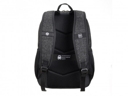 Рюкзак TORBER XPLOR с отделением для ноутбука 15.6, черн/сер меланж, полиэстер, 44х30,5х14 см, 19 л