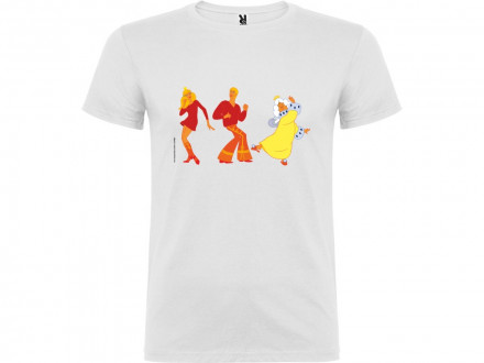 Футболка Бременские музыканты детская, белый