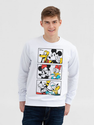 Свитшот Mickey & Friends, белый