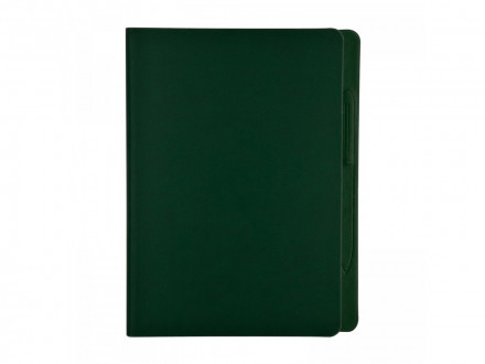 Ежедневник недатированный А5 Megapolis Magnet, зеленый