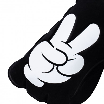 Надувная подушка под шею в чехле Victory, черная