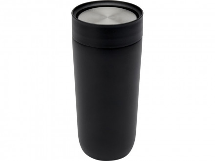 Camden кружка из нержавеющей стали, сертифицированный RCS, 350 м, сплошной черный