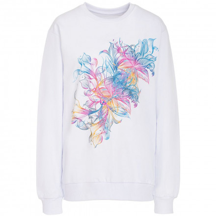 Толстовка Vibrance, белая