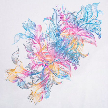 Толстовка Vibrance, белая