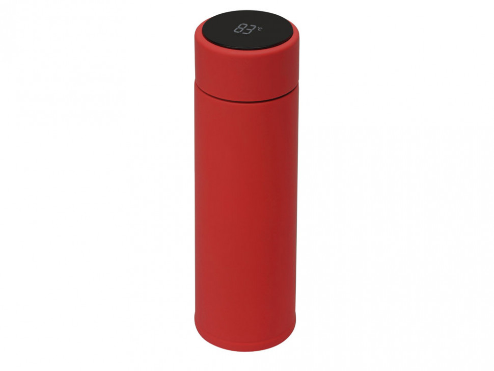 Термос с индикатором температуры Module, 360 мл, красный