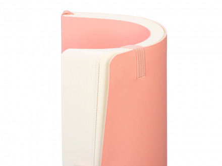 Блокнот Vision 2.0 А5 в гибкой обложке, пыльно розовый