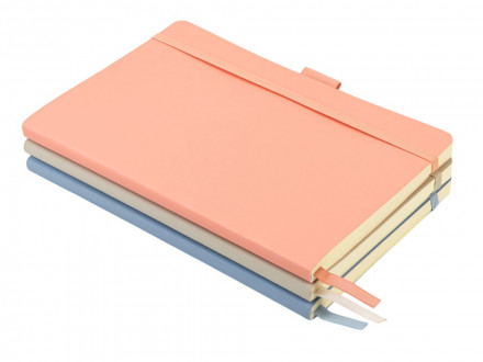 Блокнот Vision 2.0 А5 в гибкой обложке, пыльно розовый