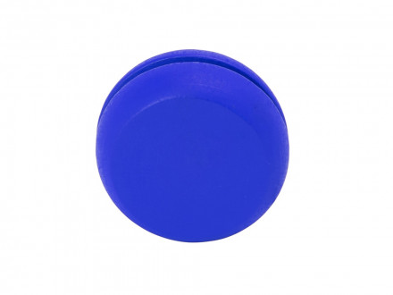 Деревянное йо-йо ROSKO с белым шнуром длиной 75 см, королевский синий