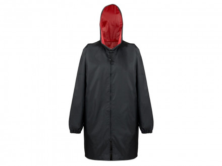 Дождевик Bi-color унисекс, красный/черный