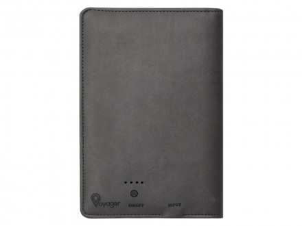 Органайзер с зарядным устройством Wanderer, 4000 mAh, серый