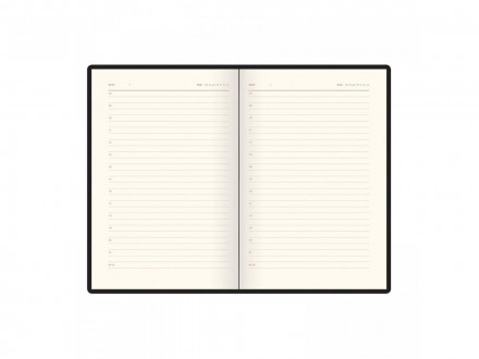 Ежедневник недатированный А5 Boston, бордовый