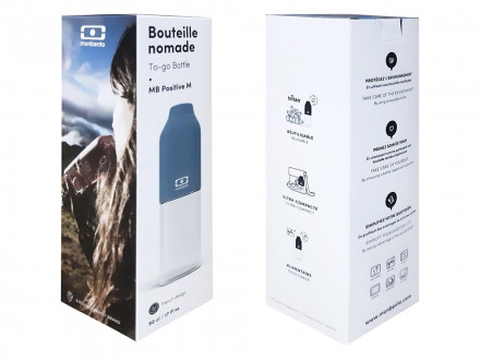 Бутылка спортивная MB Positive 0,5 л, denim