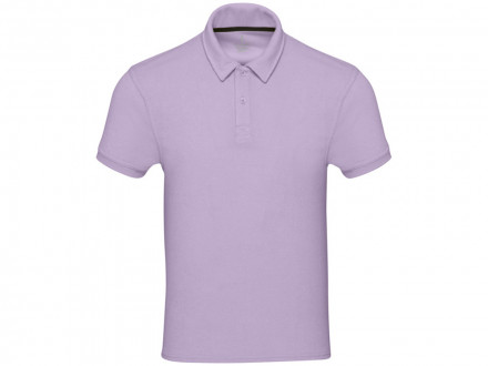 Рубашка поло унисекс Akoya из переработанного махрового материала - Lilac