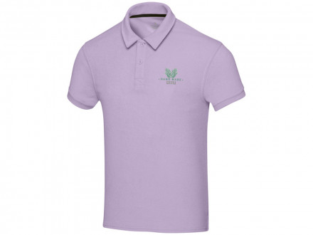 Рубашка поло унисекс Akoya из переработанного махрового материала - Lilac