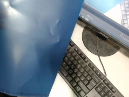 Папка-конверт А4 с кнопкой, синий