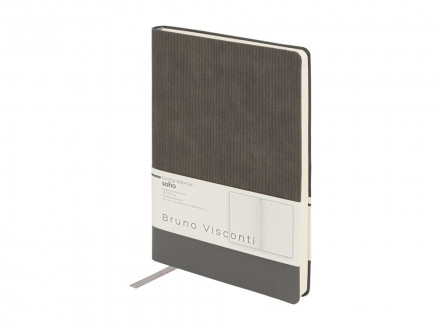 Ежедневник недатированный А5 Soho, серый