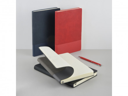 Ежедневник недатированный А5 Soho, серый