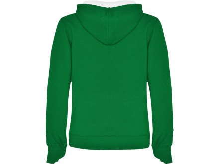 Толстовка с капюшоном Urban женская, зеленый/белый