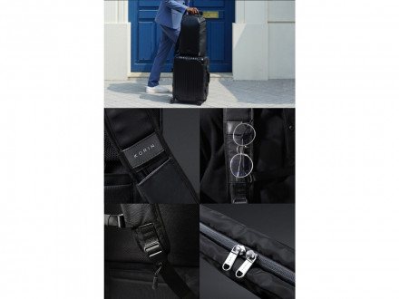 Атикражный рюкзак FlipPack для ноутбука 15.6, черный