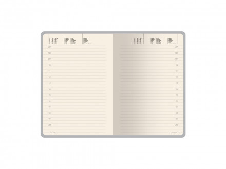 Ежедневник недатированный А5 Loft, зеленый