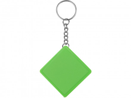 Брелок-рулетка, 1 м., зеленое яблоко